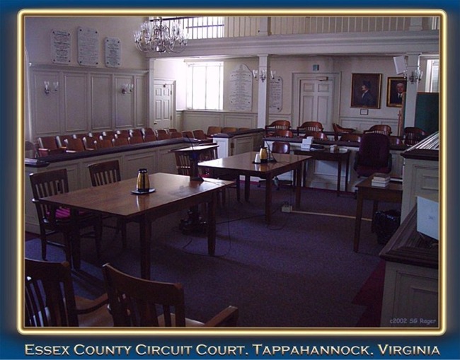 Essex County Circuit Courtroom, Tappahannock, VA