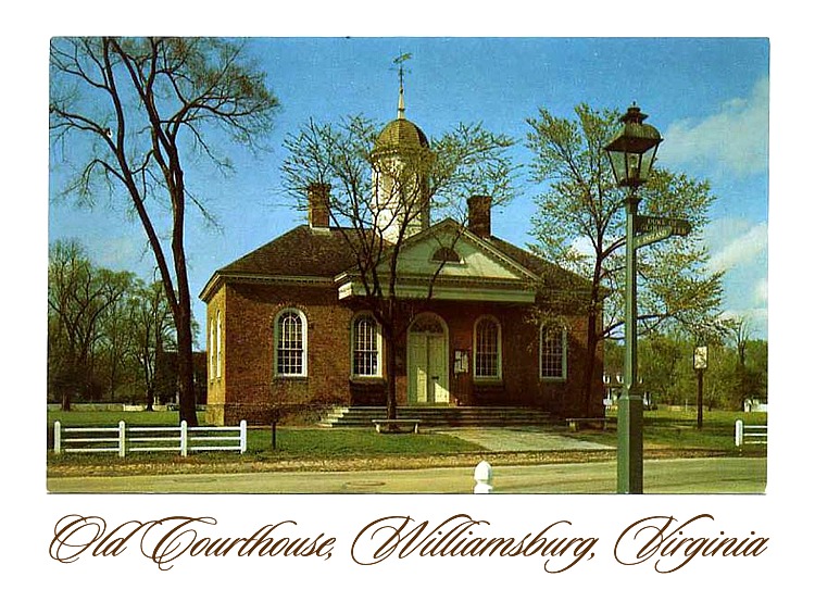 Old Courthouse, Williamsburg